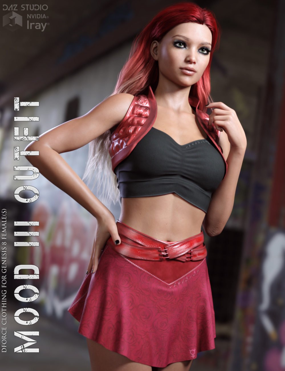 dForce Mood III Outfit for Genesis 8 Females