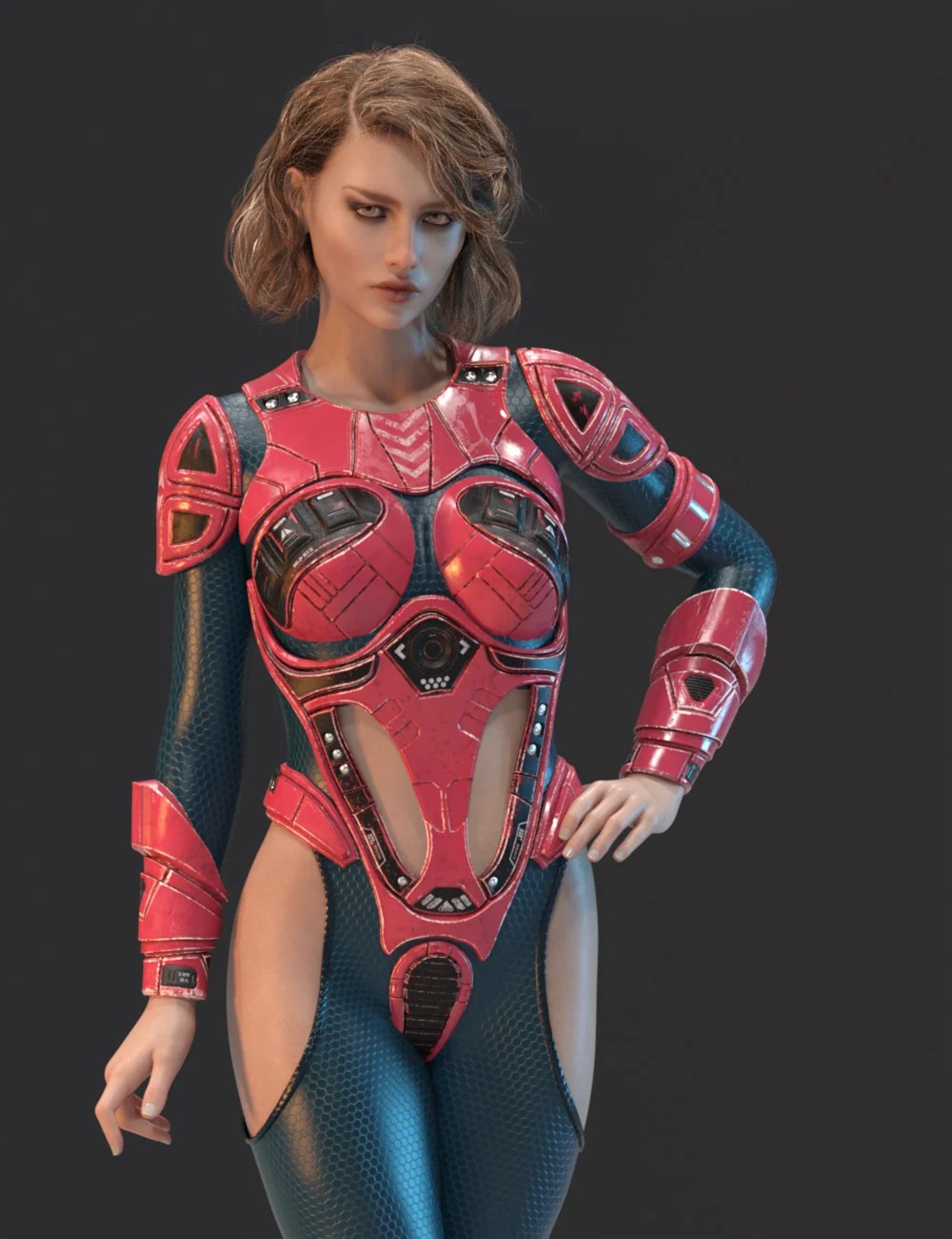 Sci-fi Suit for Genesis 8 Females