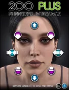 200 Plus Puppeteer Interface for Genesis 8 and 8.1