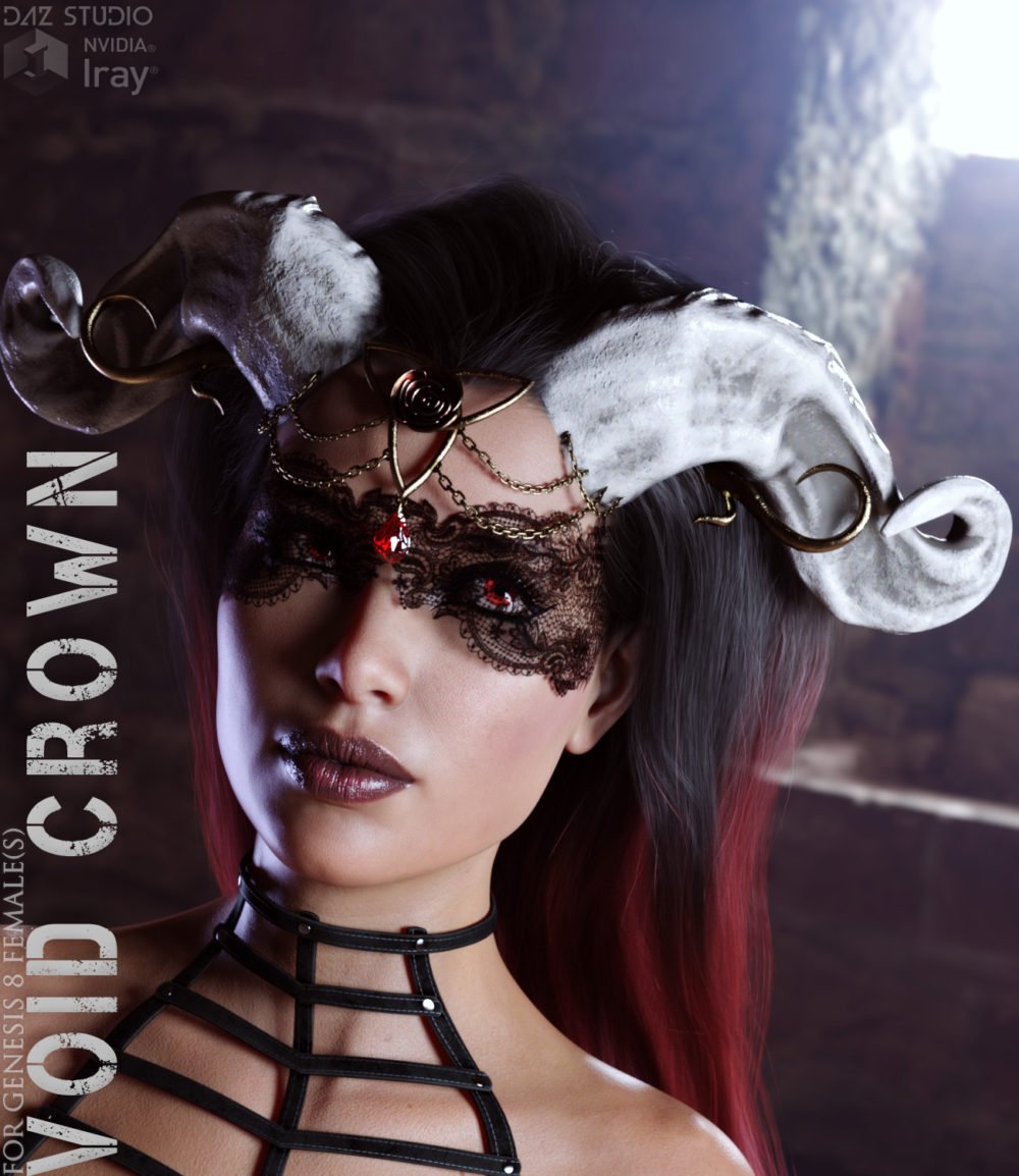 Void Crown for Genesis 8 Females
