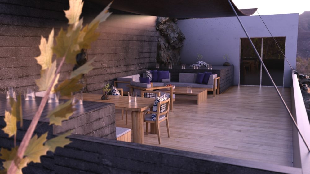 Rocky Mountains Backyard