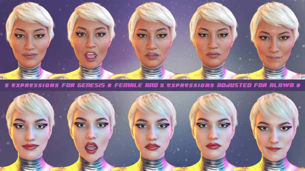PTF Mod Fashion Poses and Expressions for Genesis 8 Female and Alawa 8