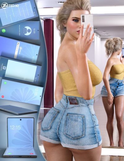 Z-Flip-Smartphone-and-Pose-Mega-Set-scaled-2