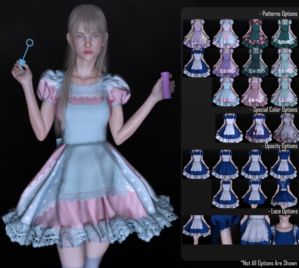 Alice And Her Outfit For Genesis 8 Female
