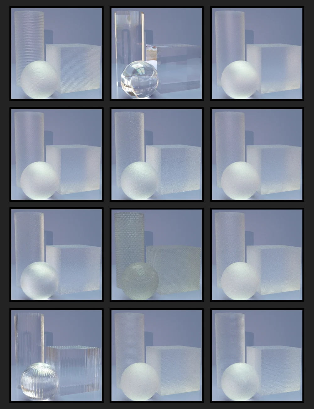 Architectural Glass Shader Presets for Iray