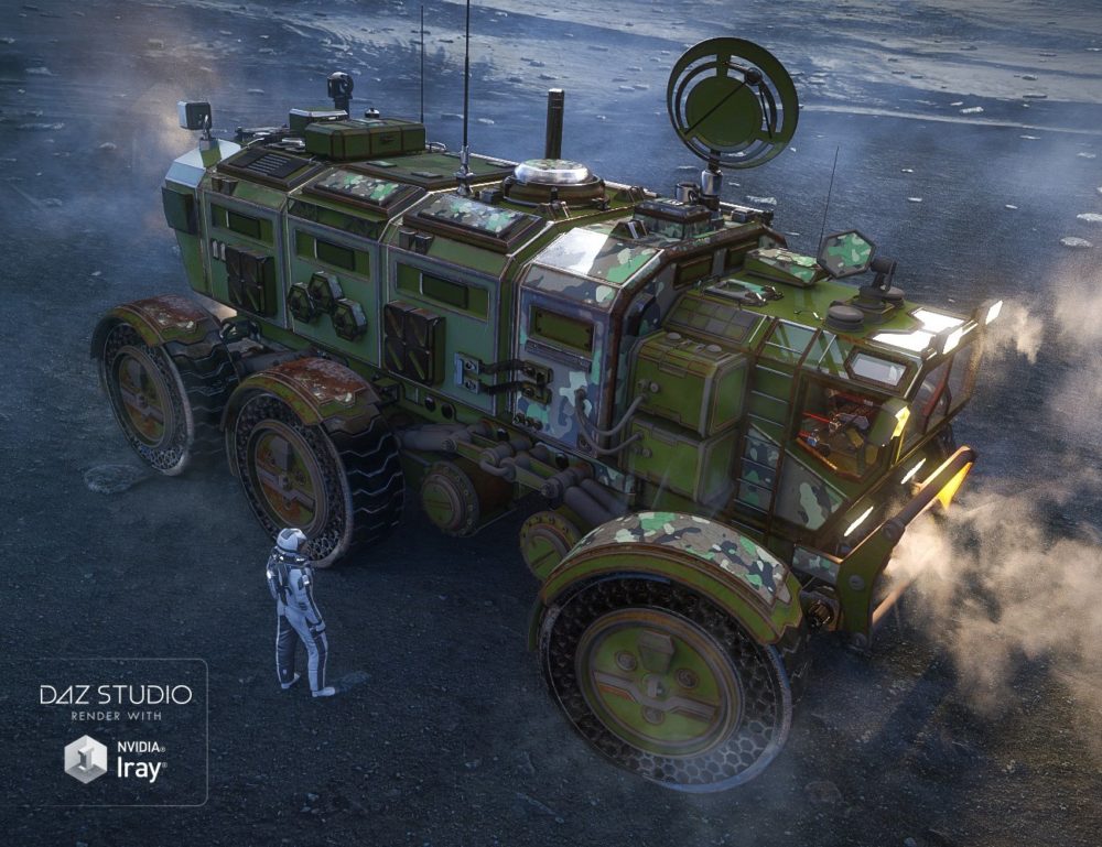 Sci-fi Rover Titan: Loyal Cross