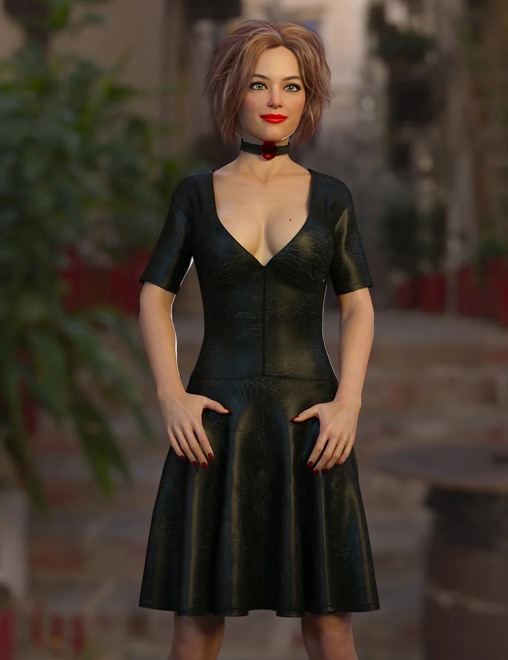 dForce Ayden Dress for Genesis 8 Females
