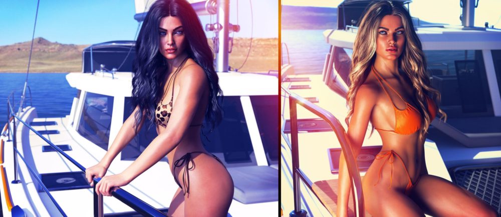 dForce Classic Blowout Hair for Genesis 8 and 8.1 Females