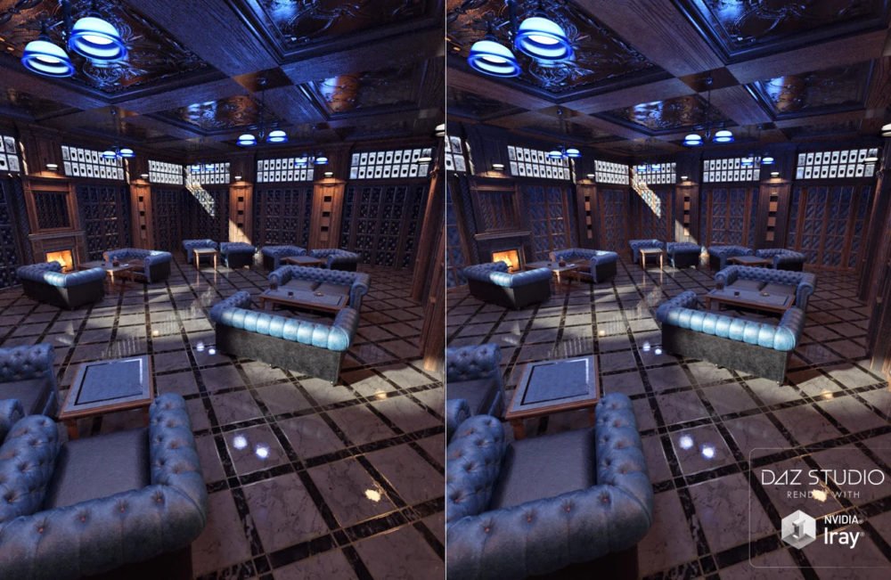 Dignified Gentlemen's Game Room