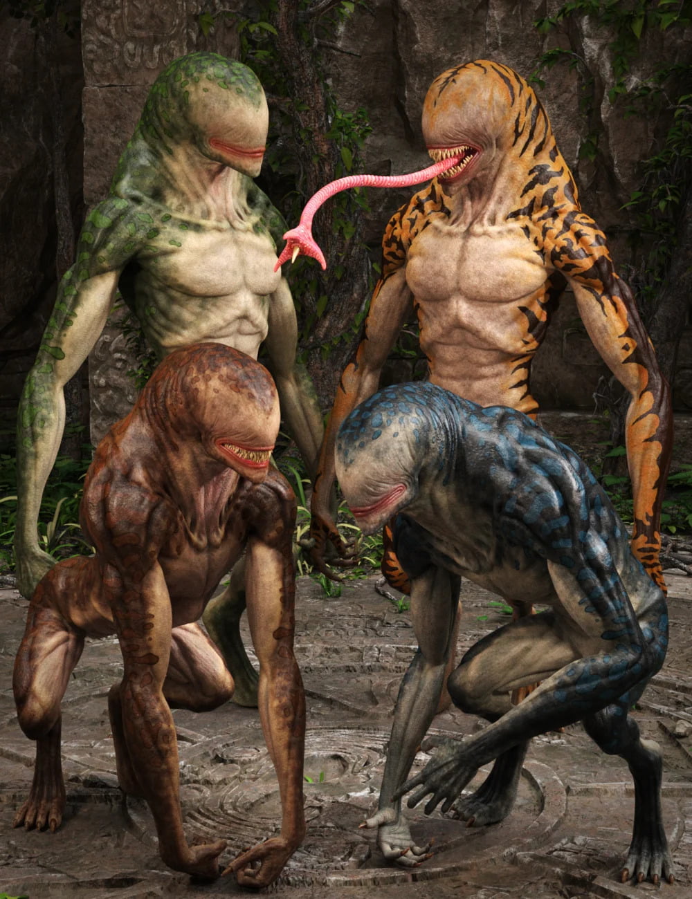 Ferocious Beast HD for Genesis 8 Male