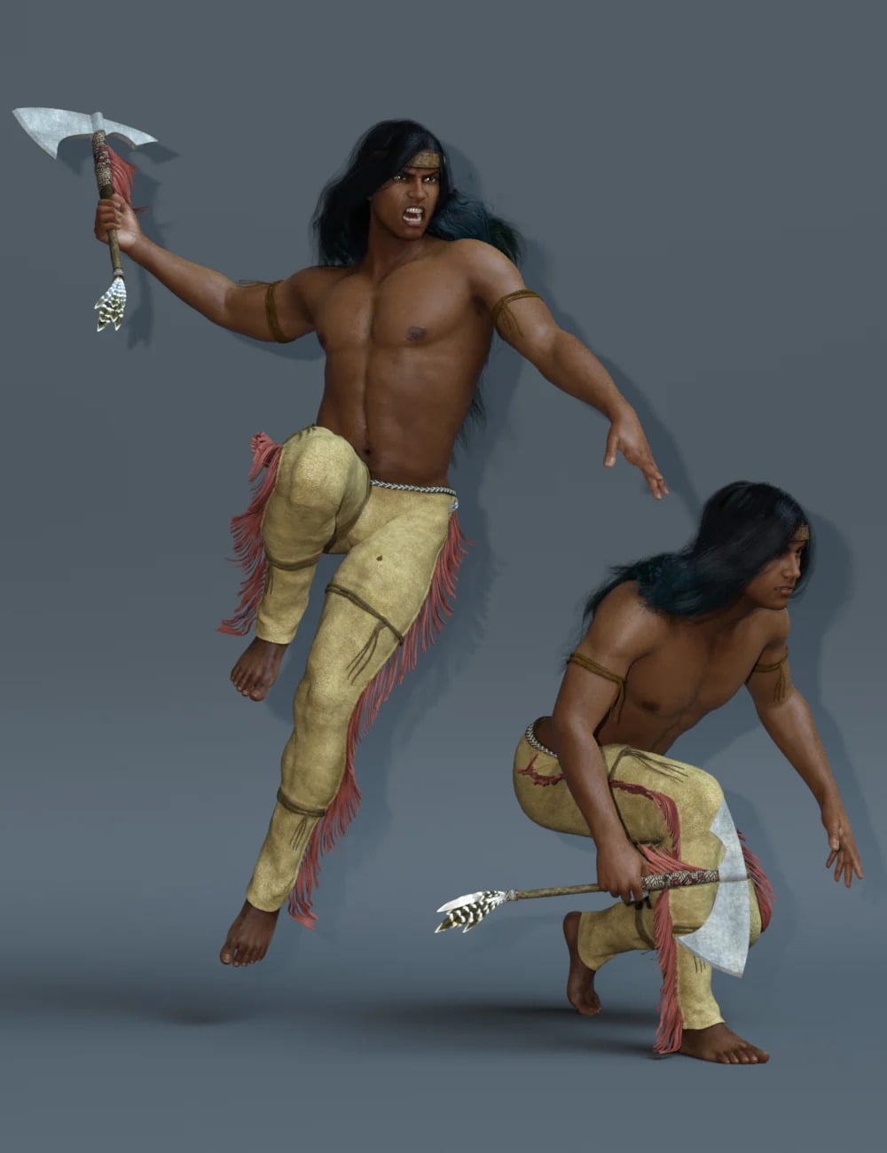 Little Eagle Poses for Genesis 8 Male