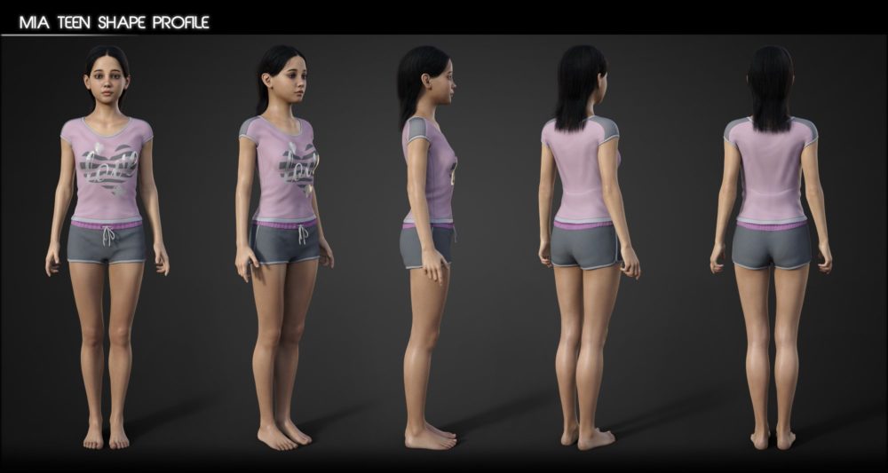 Mia HD for Genesis 8 and 8.1 Female