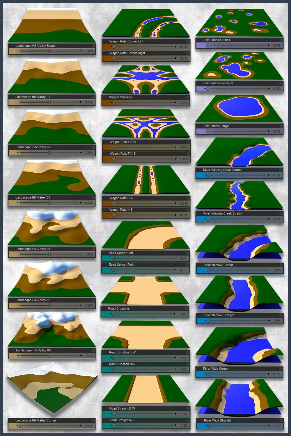 Multi-Layer Landscape System