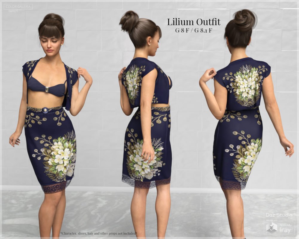 dForce - Lilium Outfit G8F