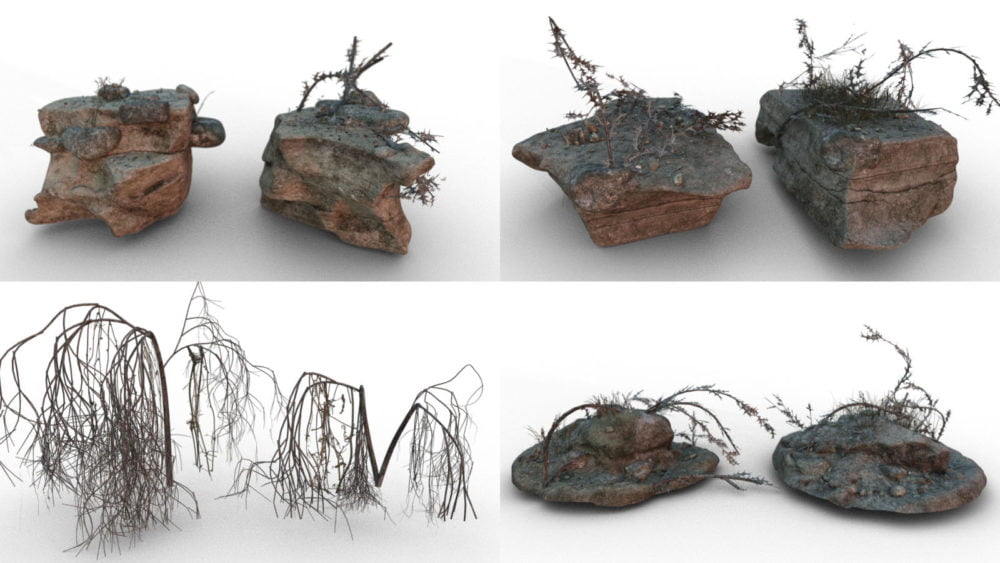 3D Scenery: Old Swamp