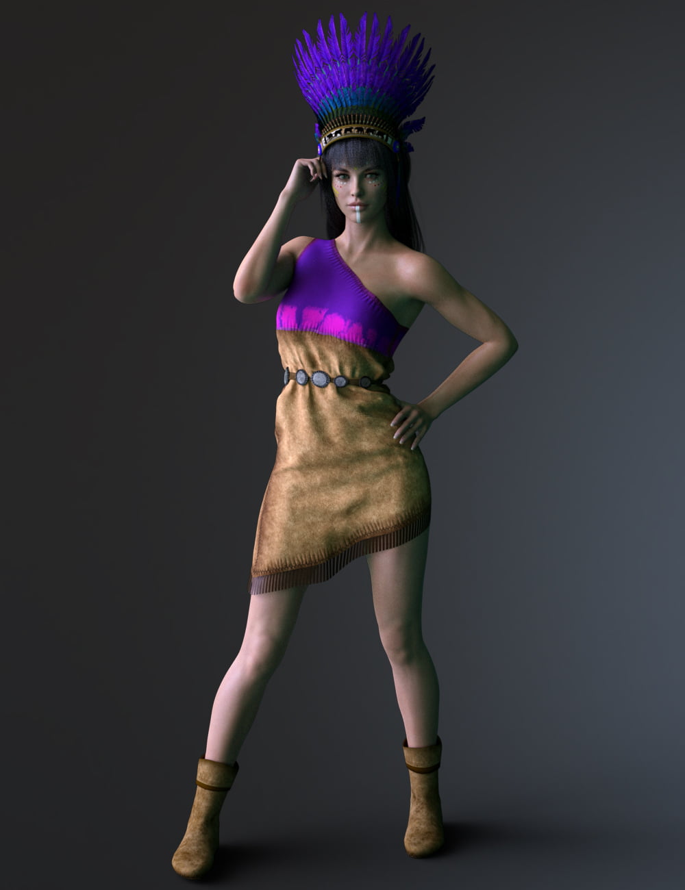 X-Fashion Native Set for Genesis 8 Females