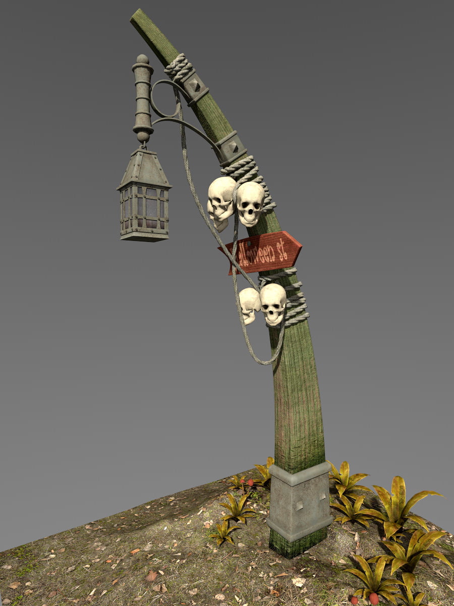 Scary Lantern for Daz Studio