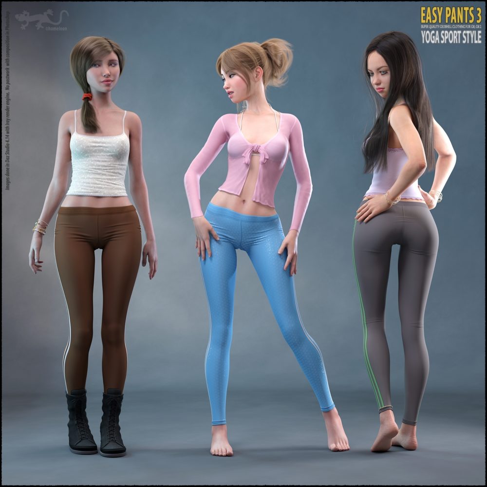 Easy Pants 3 for Genesis 8 and 8.1