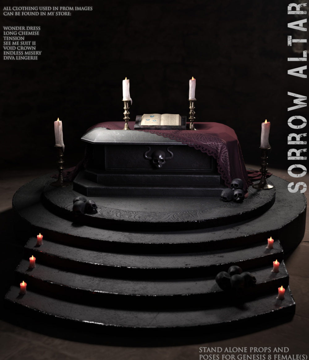 Sorrow Altar Daz Studio