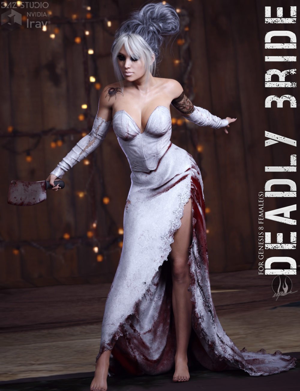 dForce Deadly Bride for Genesis 8 Females