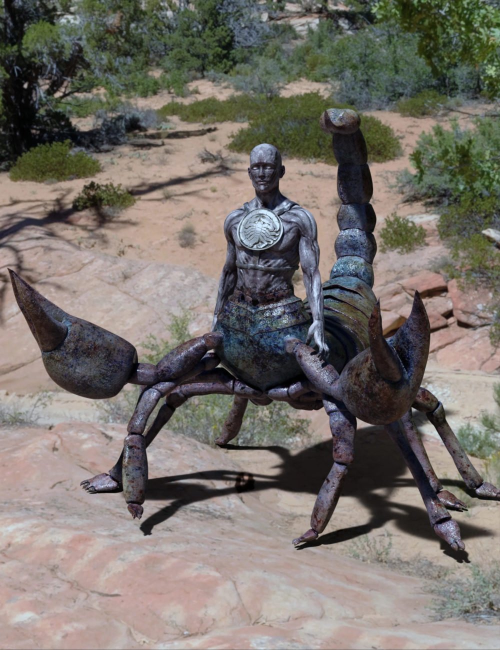 SYS Monsters in the Dark Textures for SY Scorpion Folk