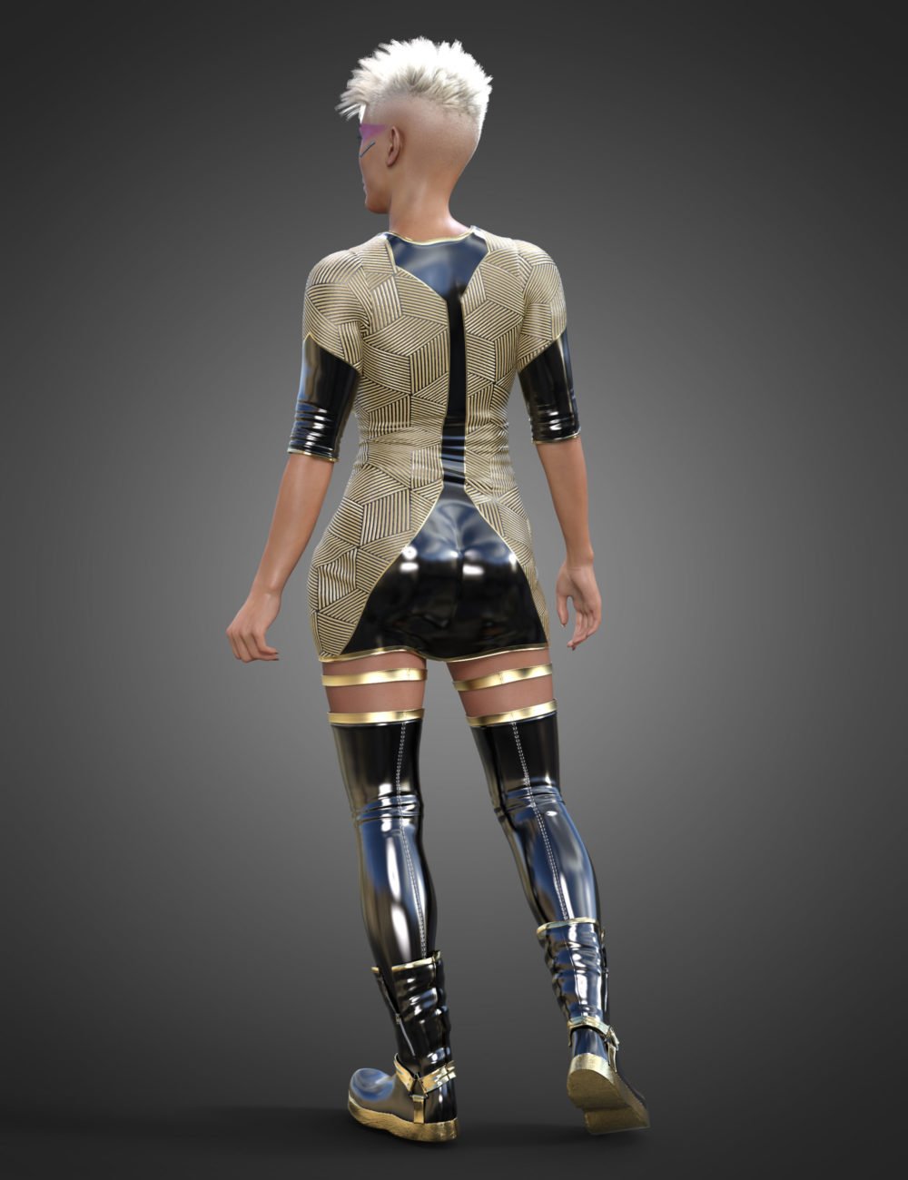 TEC2 Outfit for Genesis 8.1 Females