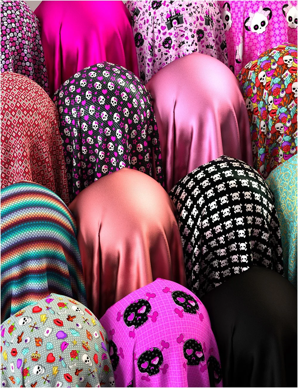 Skullies Iray Shaders ⋆ Freebies Daz 3D