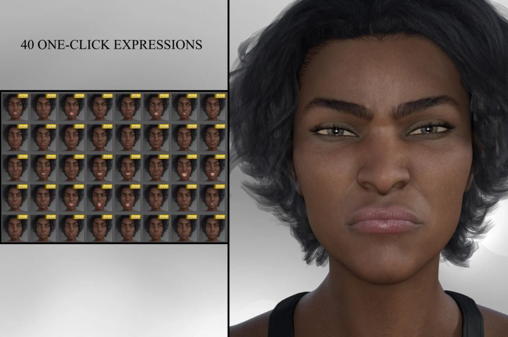 Strong Woman - Expressions for Monique 8