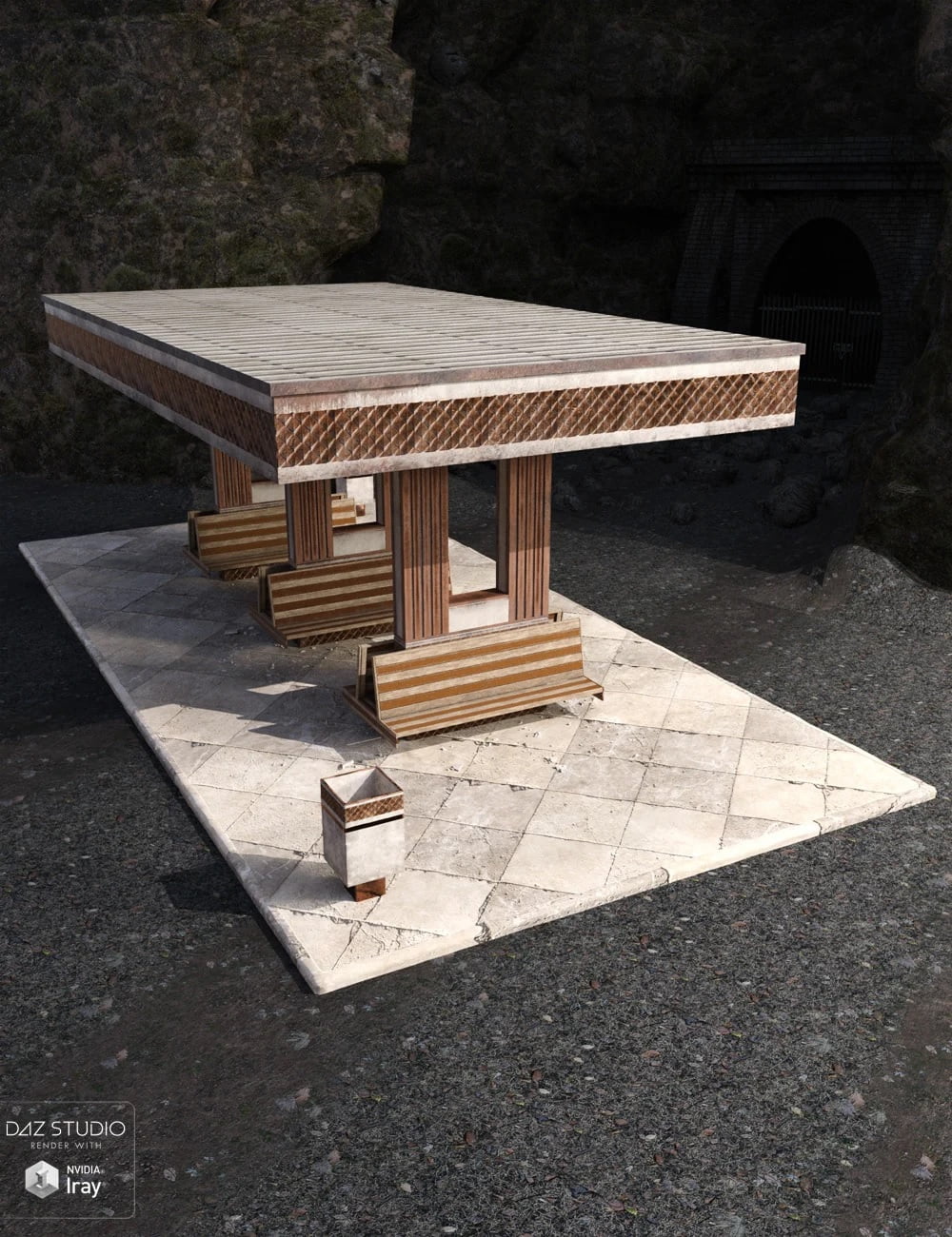 Classy Copper for POI Bus Stop 1