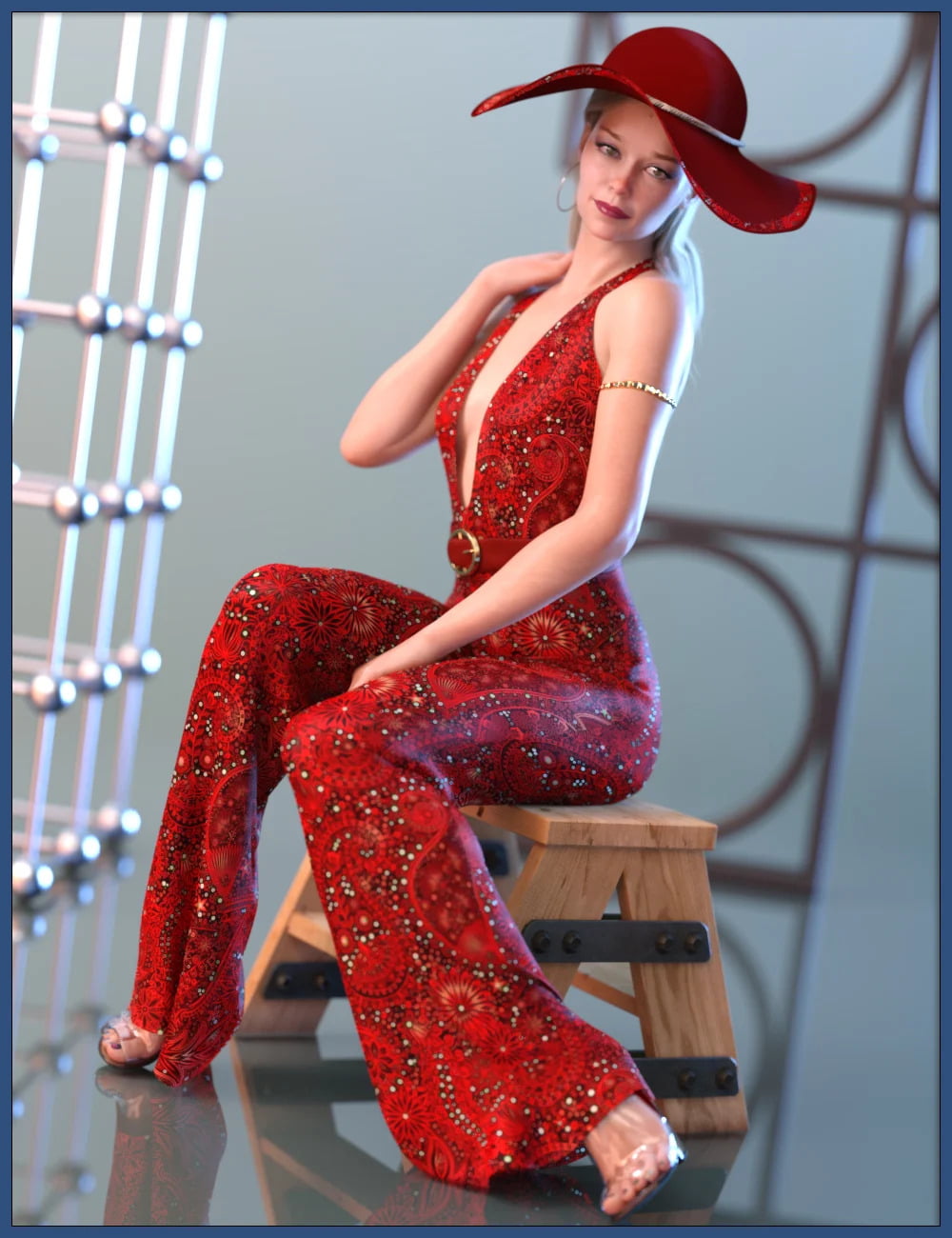 dForce Summer Chic Suit for Genesis 8 Female(s)