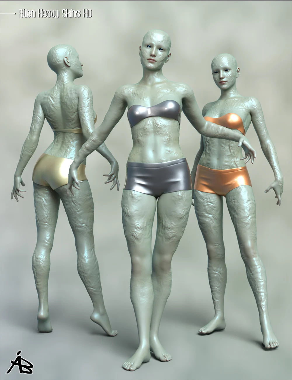 AB Alien HD Details for Genesis 8.1 Female Merchant Resource