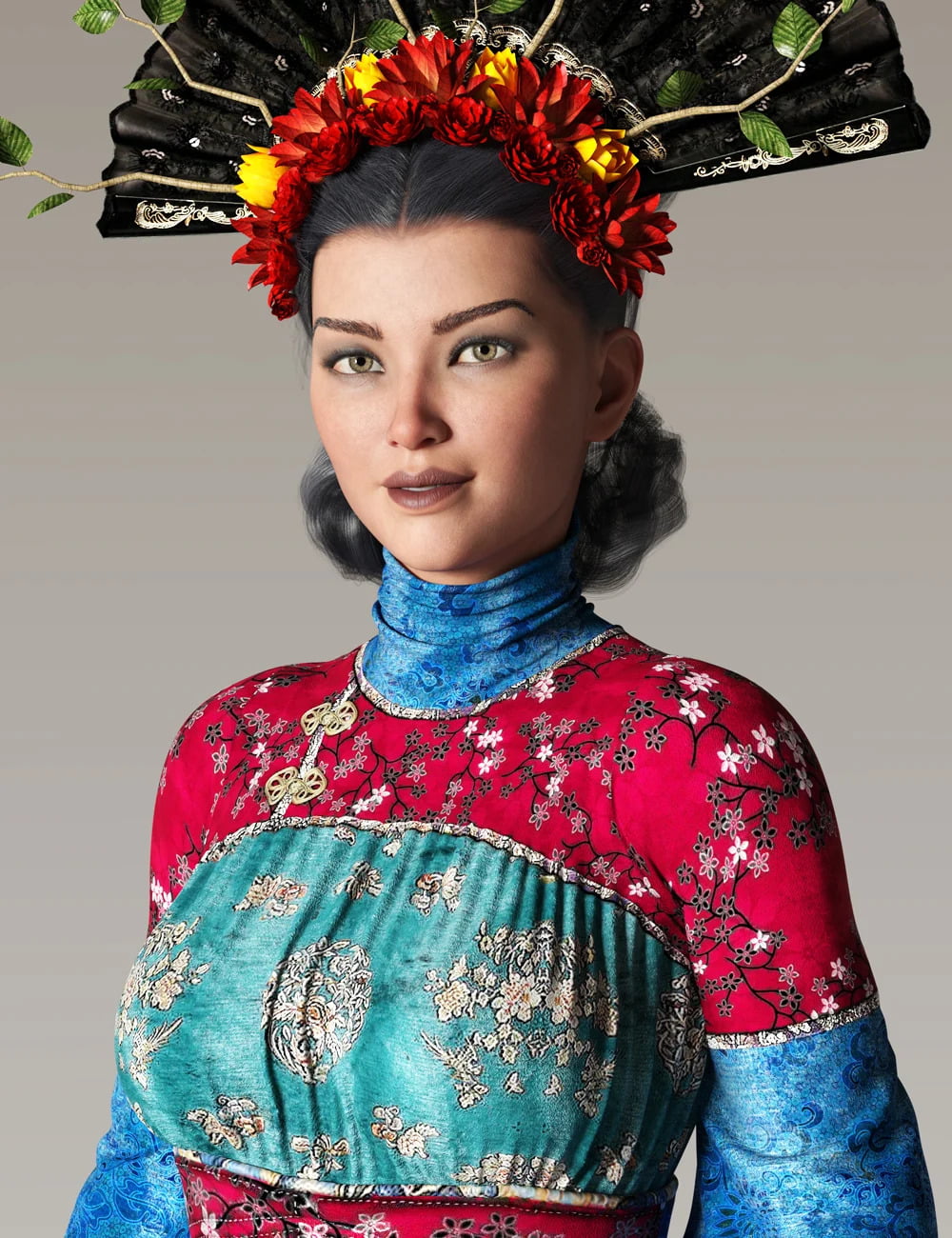 Amatera Cyborg HD for Genesis 8.1 Female