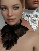 Neck Romance Collars for Genesis 8 and 8.1 Females