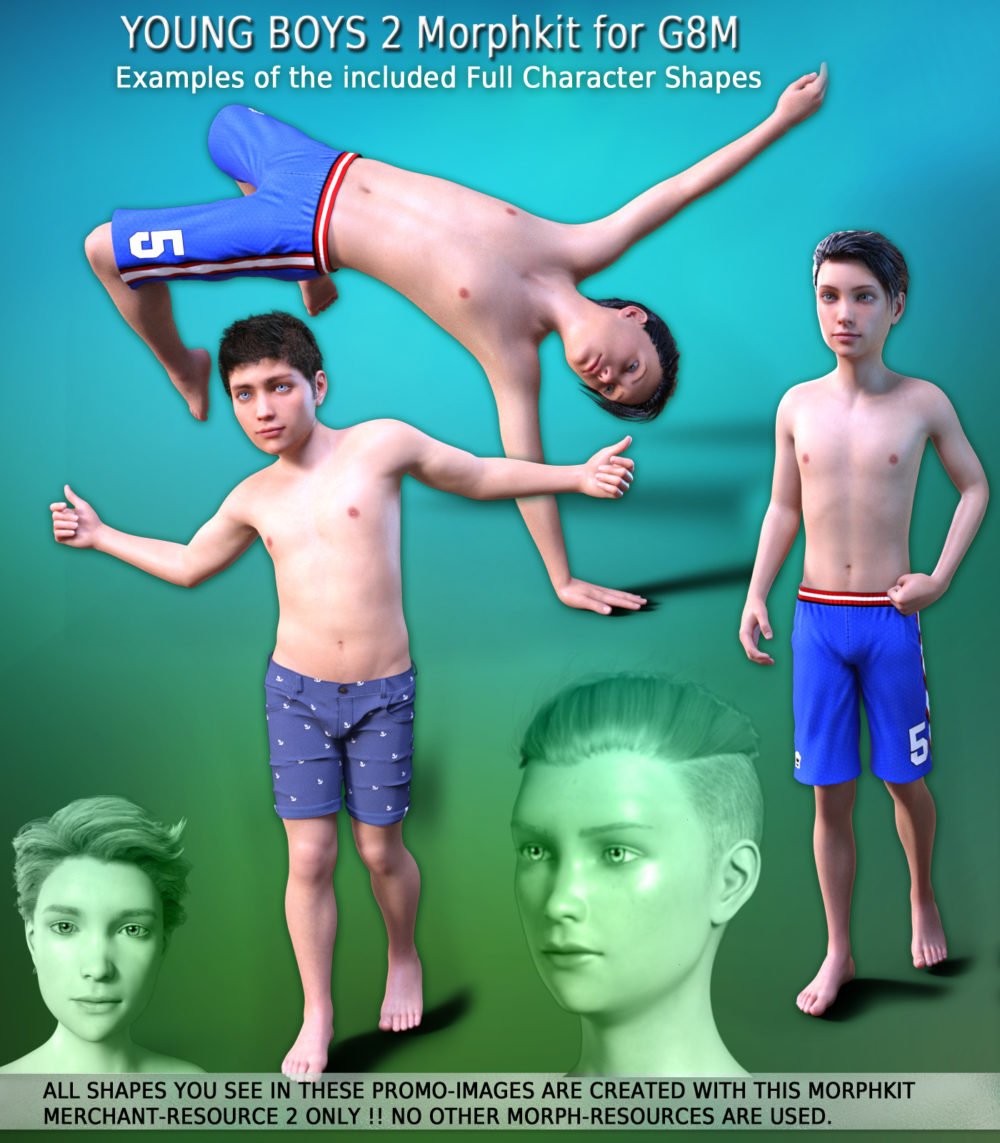 Young Boys 2 Morphkit for G8M - Merchant Resource 2