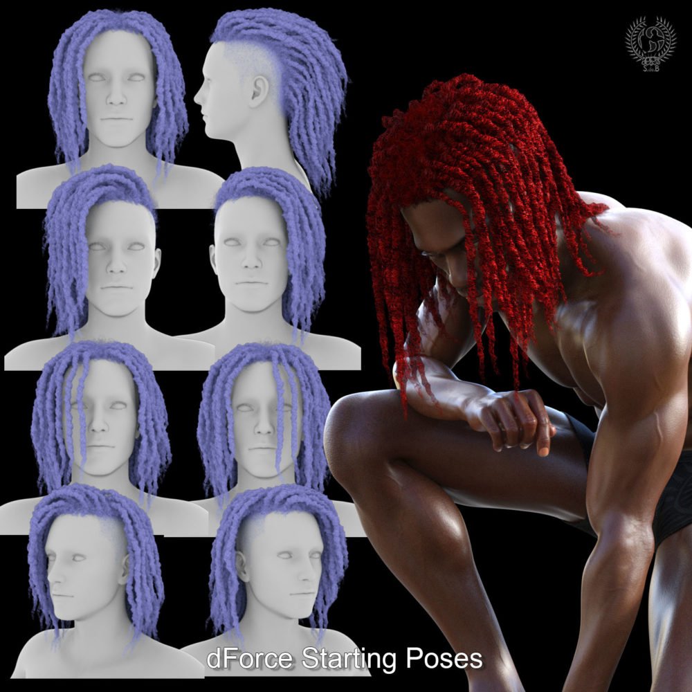 KHC Shaved Side Dreads G8M