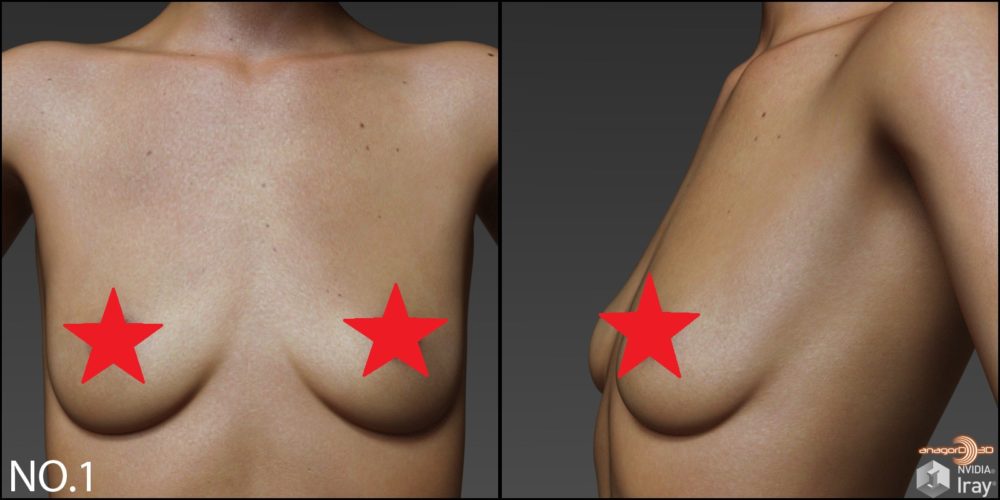 Small Breasts Morphs for G8F Vol 3