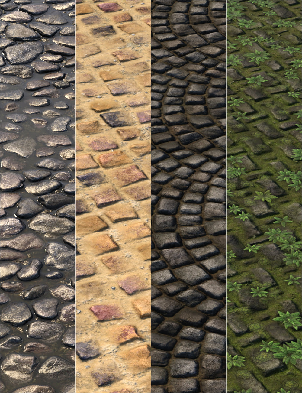 v176 Iray Cobblestone Textures