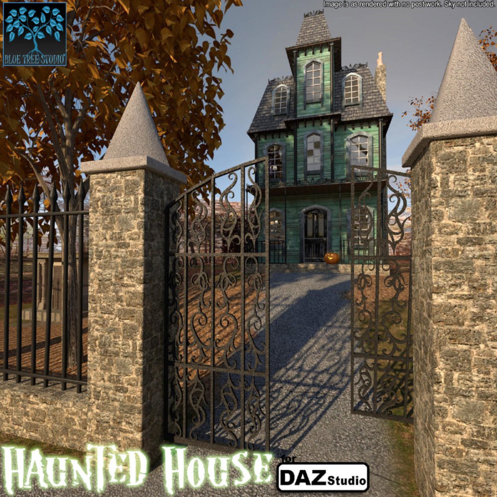 Haunted House for Daz