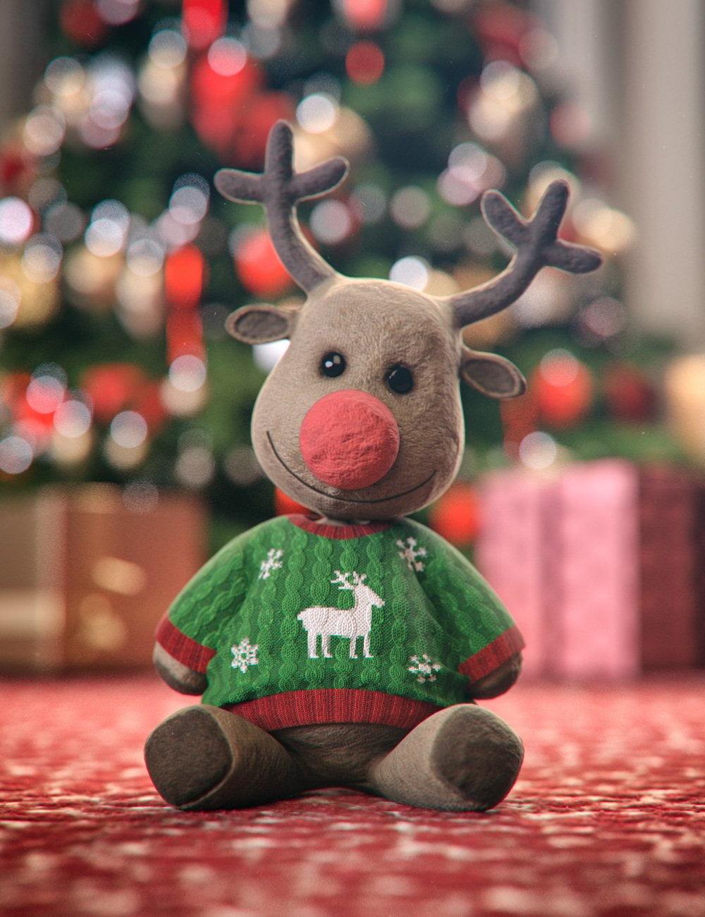 Reindeer Plush Toy