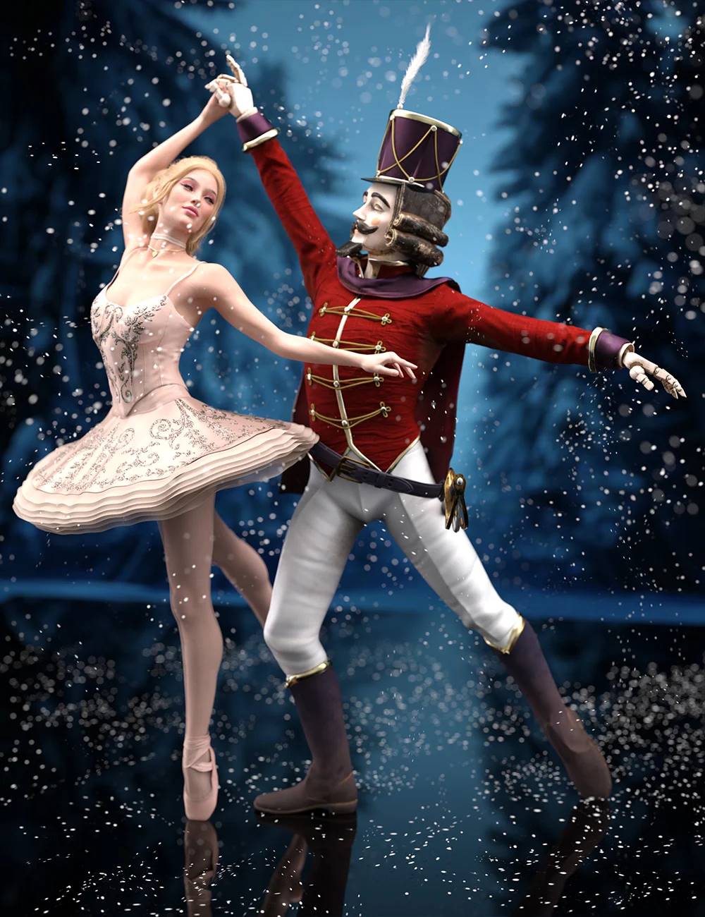 Timeless Ballet Poses and Expressions for Genesis 8 and 8.1