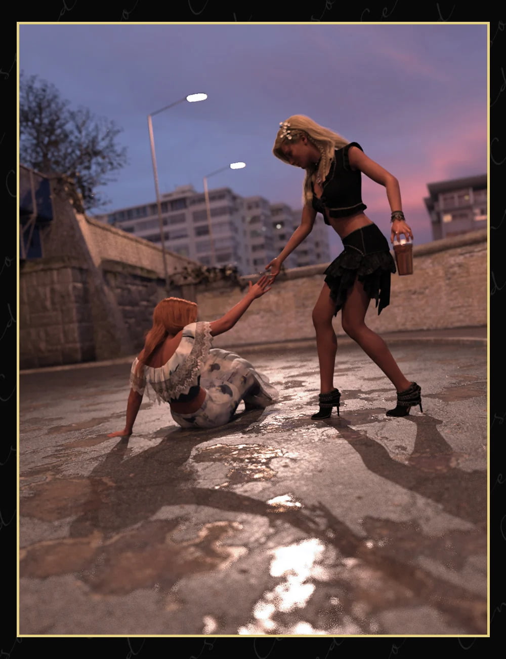 Asphalt Floor Shader Collection