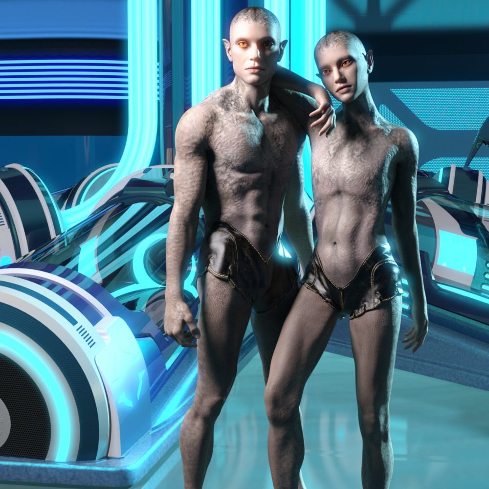 Calique and Calix HD for Genesis 8.1 Male