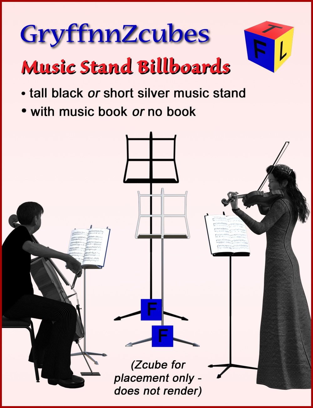 GryffnnZcube – Billboards Music Stand