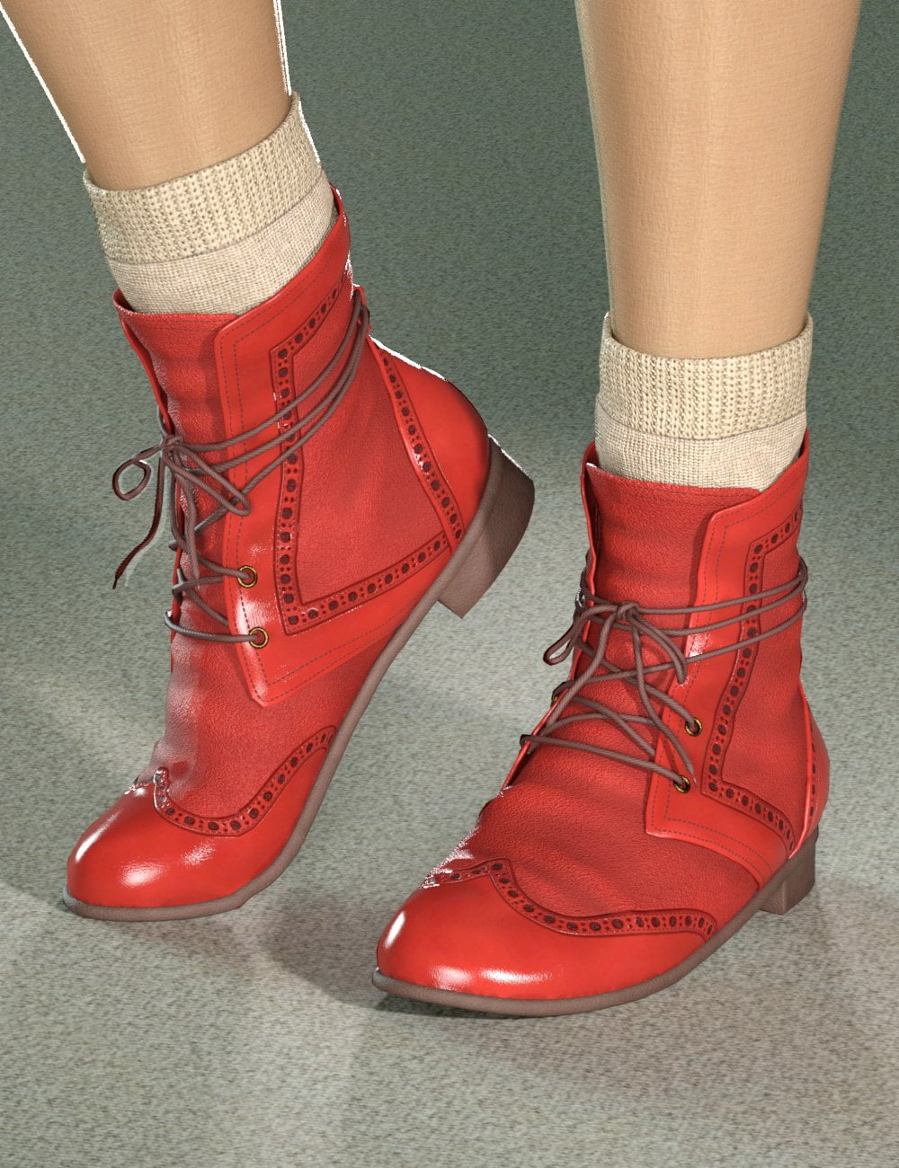 Cool Weather Booties for Genesis 8 and 8.1 Females
