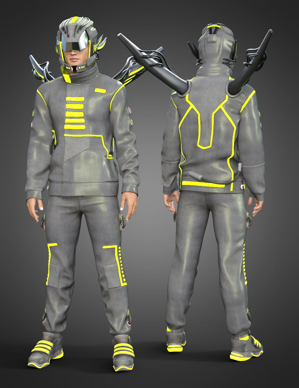 CyberShade Outfit Textures