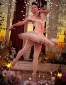dForce Classic Ballet Outfit for Genesis 8 Females
