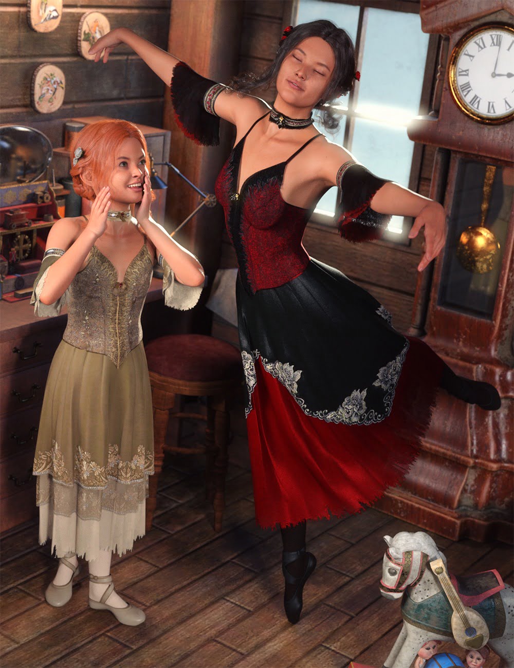 dForce Ballet Dreams Textures