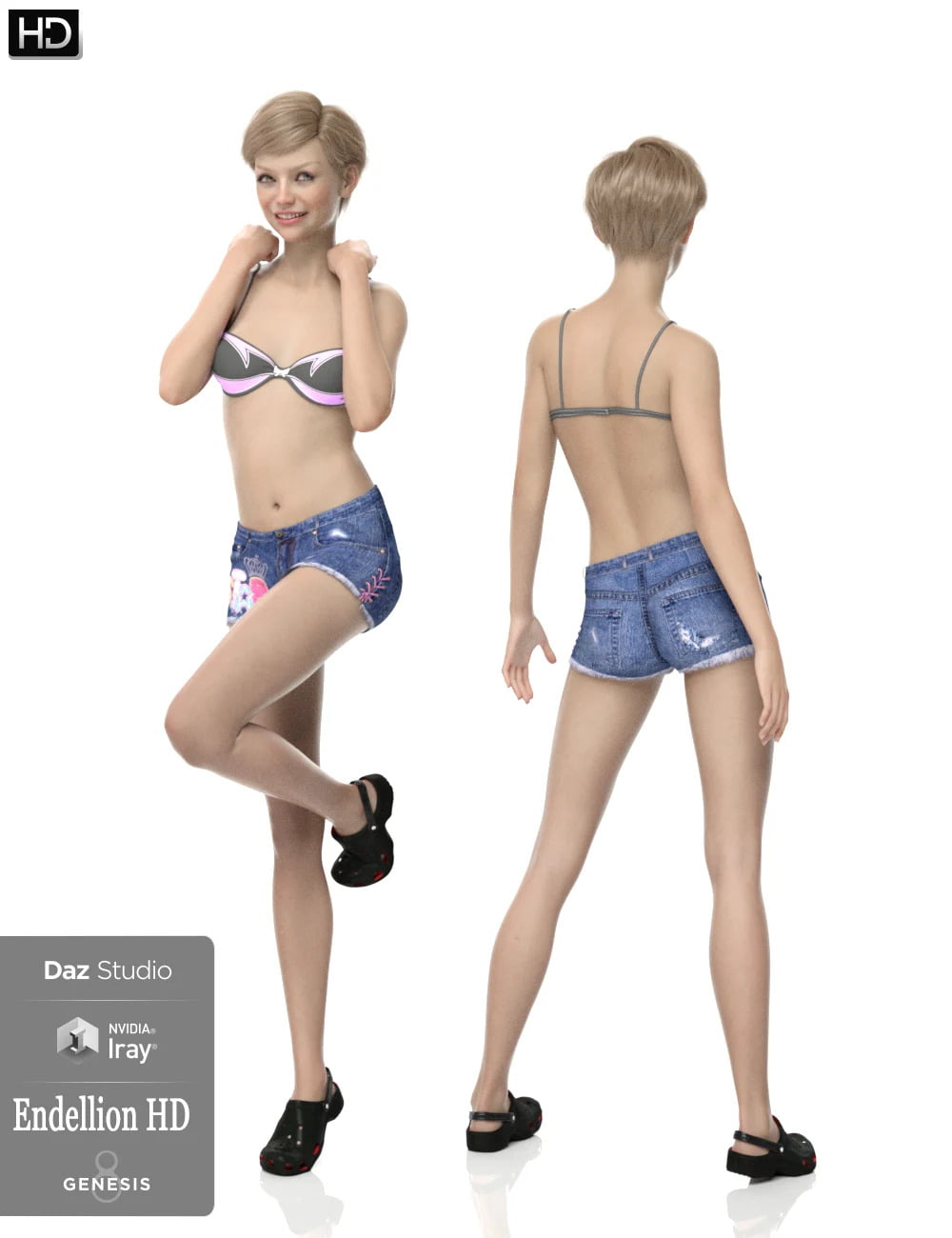 Endellion HD For Genesis 8 Female