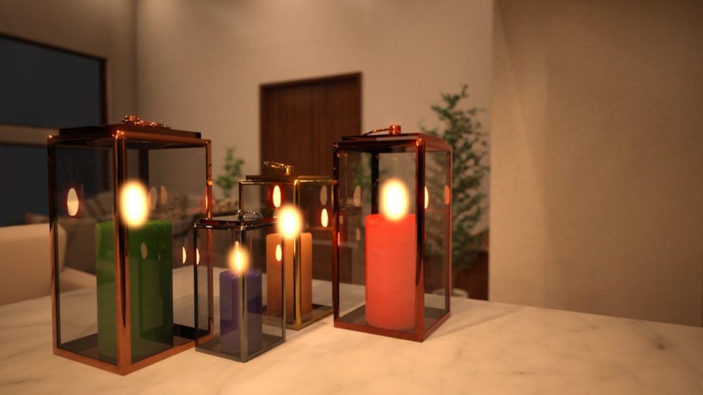 MD Candle Lamp