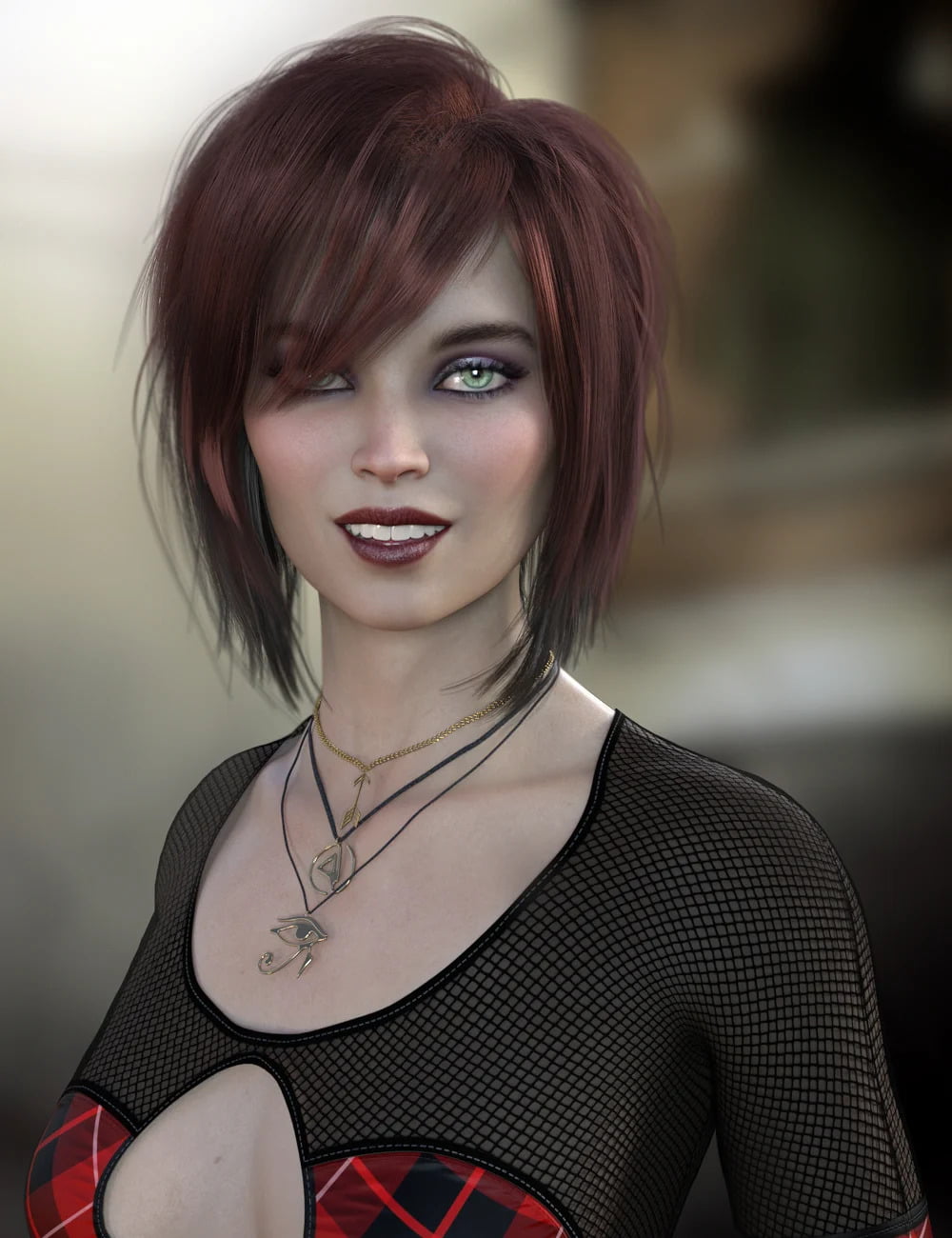 Morgan Hair for Genesis 8 Females